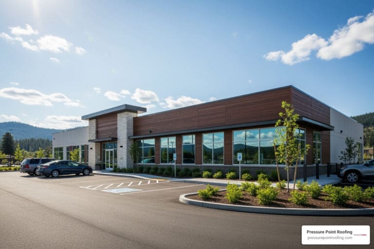 affordable commercial roofing in eagle point, or