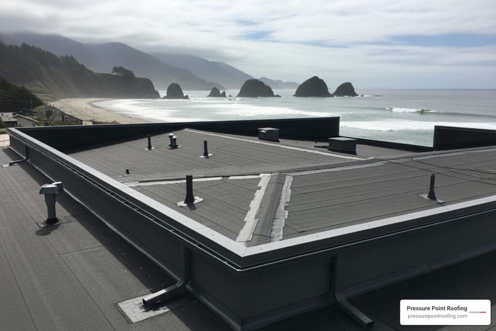commercial roofing company in gold beach, or