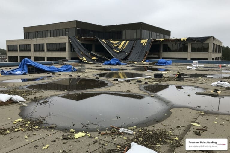 emergency commercial roof maintenance in gold hill, or