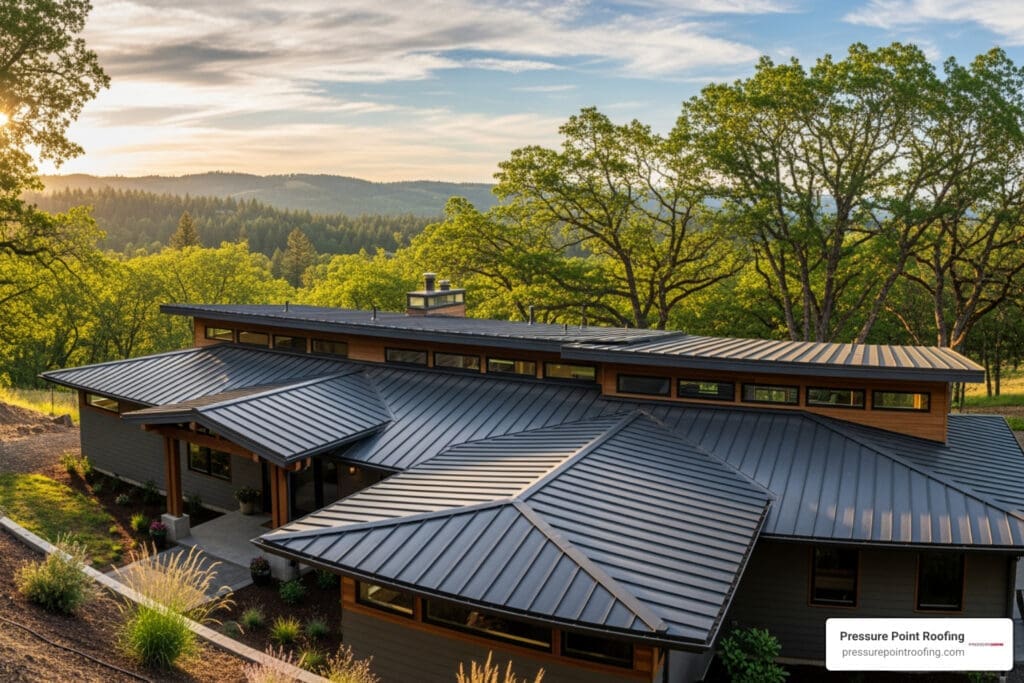 metal roofing in eagle point, or